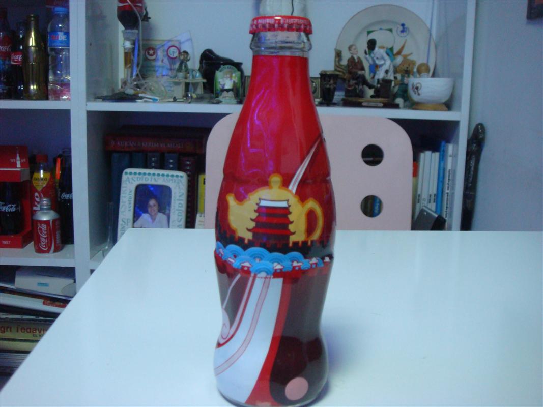 Coca Cola Çin şişe1