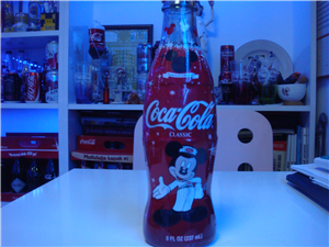 Coca Cola Amerika Mickey Mouse şişesi