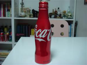 coca cola aluminyum amerika şişesi