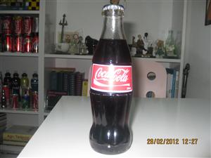Coca Cola yunanistan eski şişe