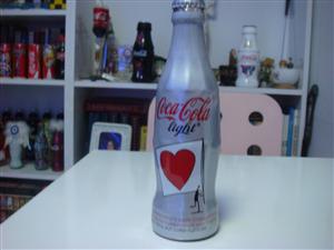 Coca Cola Almanya Heidi Klum şişe