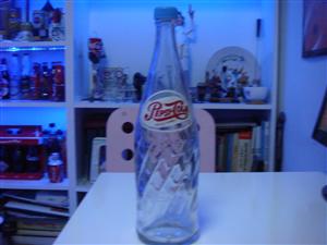 Pepsi nostalji eski tip büyük şişe