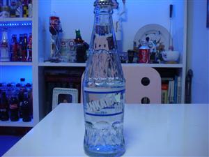 Ankara gazozu eski şişe mavi yazılı büyük