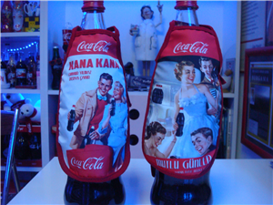 Coca Cola Nostalji Cam şişe 1 lt önlükleri