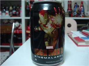 Coca Cola zero Iron Man 3 kutu..