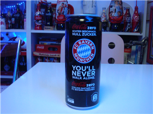 Coca Cola kutu Almanya Bayern Münih