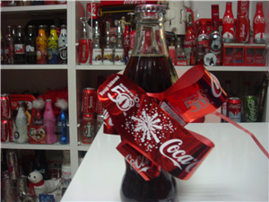 Coca Cola Sihirli şişe 50.yıl Türkiye