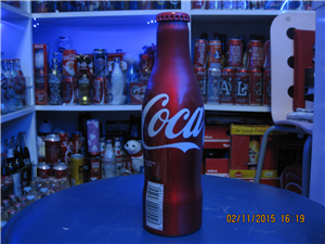 Coca Cola Türkiye alumınyum şişeleri 2015 ilk şişeler